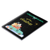 Notitieboek/Journal Merry-kerstkerstkerstkerstkers Notitieboek (Linkerzijde)