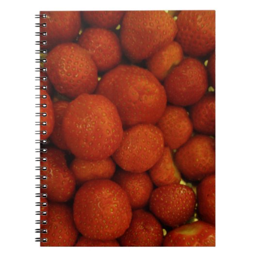 Notitieboek Juicy Strawberries (Voorkant)