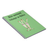 Notitieboek kan worden aangepast (Rechterzijde)
