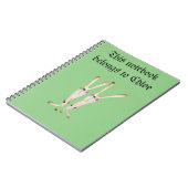 Notitieboek kan worden aangepast (Linkerzijde)