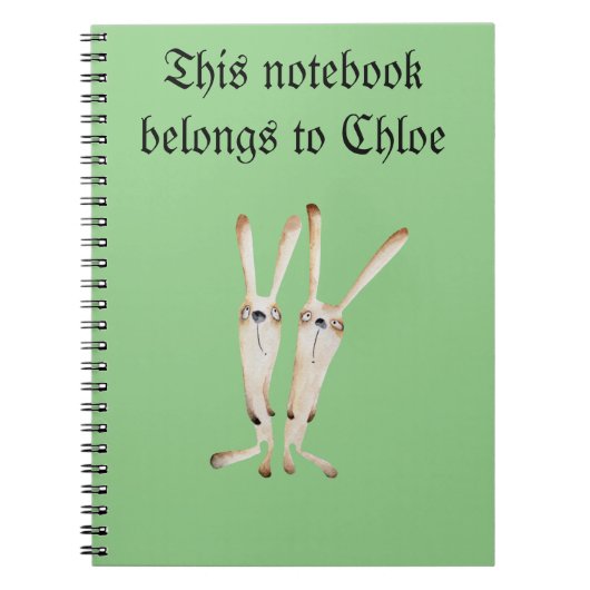 Notitieboek kan worden aangepast (Voorkant)
