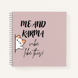 Notitieboek | karma | katten | dagboeken 