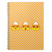 Notitieboek Kawaii Candy Corn (Voorkant)