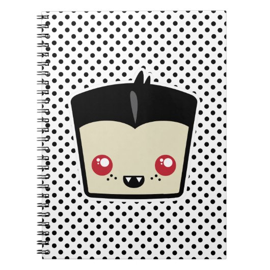 Notitieboek Kawaii Dracula (Voorkant)