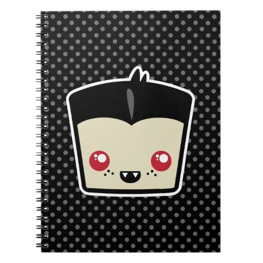 Notitieboek Kawaii Dracula (Voorkant)