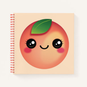 Notitieboek Kawaii Peach