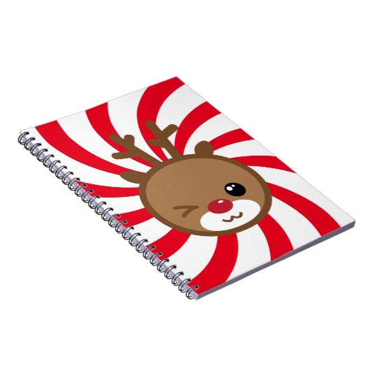 Notitieboek Kawaii Reindeer (Rechterzijde)