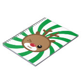 Notitieboek Kawaii Reindeer (Linkerzijde)