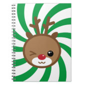 Notitieboek Kawaii Reindeer (Voorkant)