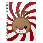 Notitieboek Kawaii Reindeer (Voorkant)