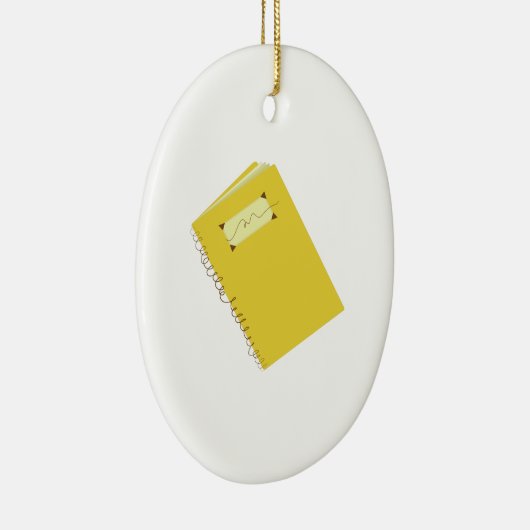 Notitieboek Keramisch Ornament (Rechts)