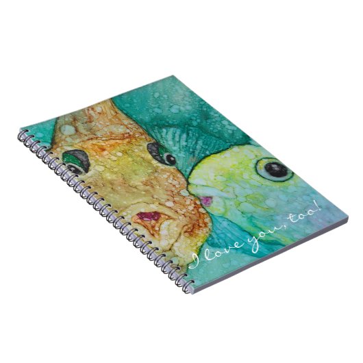 Notitieboek "Kissy Fishy Personalize (Rechterzijde)