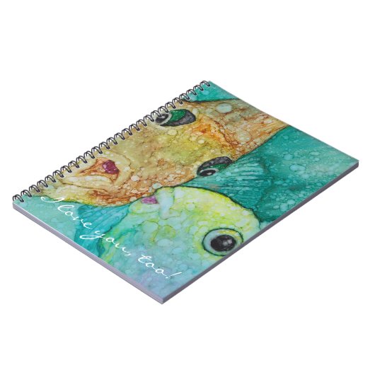 Notitieboek "Kissy Fishy Personalize (Linkerzijde)