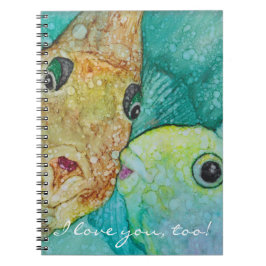 Notitieboek "Kissy Fishy Personalize