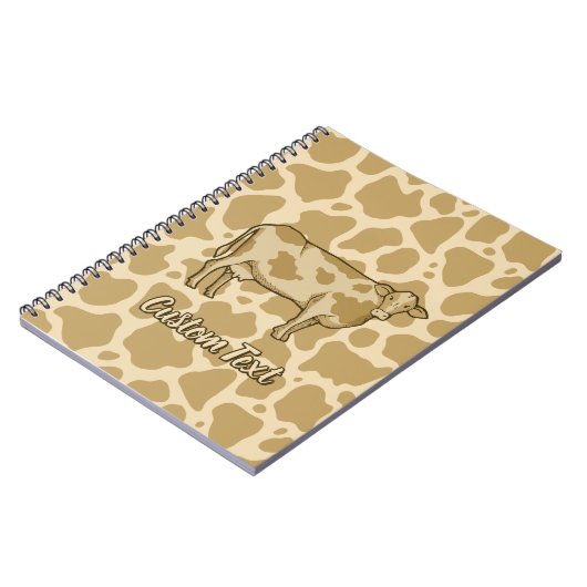 Notitieboek koe profiel (Linkerzijde)