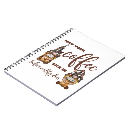 Notitieboek Koffee Gnomes (Linkerzijde)