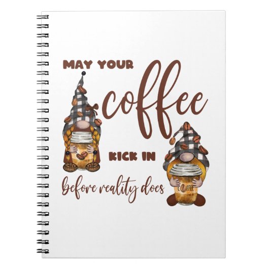 Notitieboek Koffee Gnomes (Voorkant)