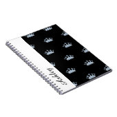 Notitieboek-Kroonnaam & Aangepaste naam Notitieboek (Rechterzijde)