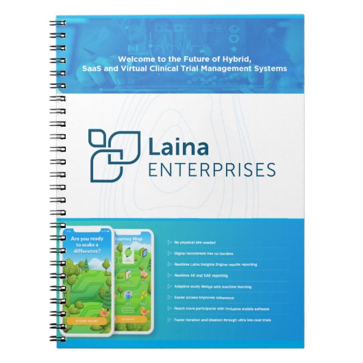 Notitieboek Laina Enterprises (Voorkant)