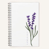Notitieboek lavender (Voorkant)