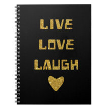 Notitieboek - Leef Lief Lach
