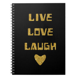 Notitieboek - Leef Lief Lach