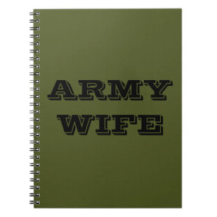 Notitieboek Legervrouw