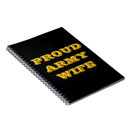 Notitieboek Legervrouw Proud (Rechterzijde)