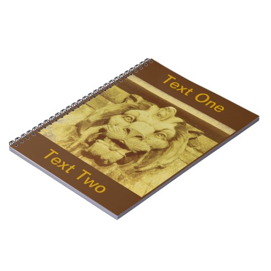 Notitieboek - Lion Head (Linkerzijde)