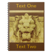 Notitieboek - Lion Head (Voorkant)