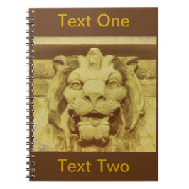 Notitieboek - Lion Head