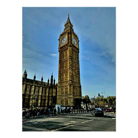 Notitieboek Londen Perfect Poster (Voorkant)