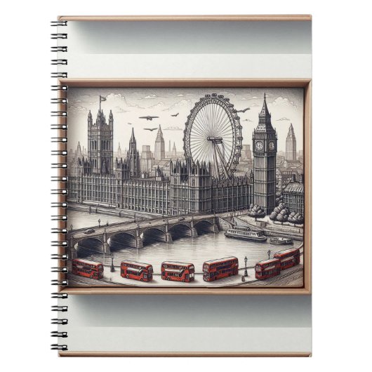 notitieboek London Bridge (Voorkant)
