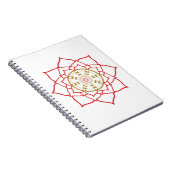 Notitieboek Lotus Dharma Wheel (Rechterzijde)