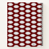 Notitieboek Lotus Flower (Achterkant)