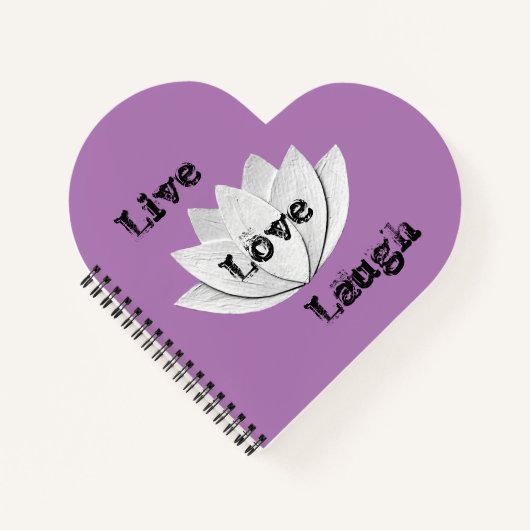 Notitieboek Lotus Flower (Voorkant)