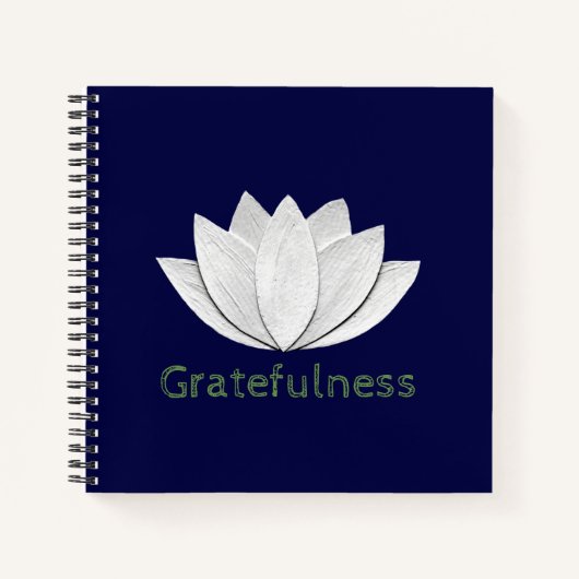 Notitieboek Lotus Flower (Voorkant)