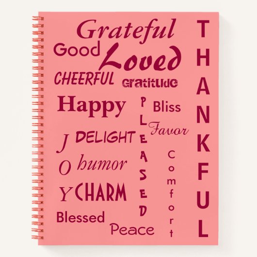 Notitieboek Lovely Pink Affirmations (Voorkant)