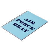 Notitieboek luchtmachtmerk (Linkerzijde)