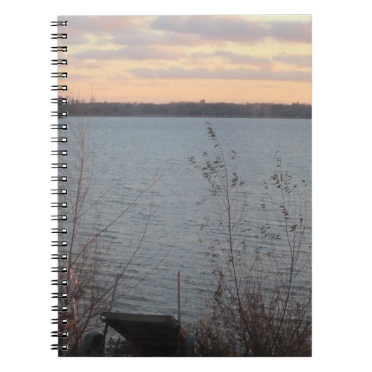 Notitieboek meer Shore Sunset (Voorkant)