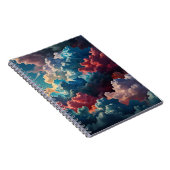 Notitieboek met Abstract wolkenlandschap (Rechterzijde)