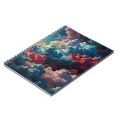 Notitieboek met Abstract wolkenlandschap (Linkerzijde)