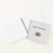 Notitieboek met Afbeelding van een Finch (Binnen)