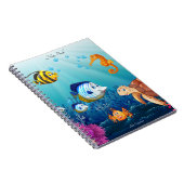 Notitieboek met aquatisch thema (Rechterzijde)
