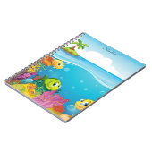 Notitieboek met aquatisch thema (Linkerzijde)
