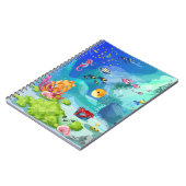 Notitieboek met aquatisch thema (Linkerzijde)