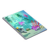 Notitieboek met aquatisch thema (Rechterzijde)