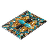 Notitieboek met Bahama's Kleuren Abstract Design (Linkerzijde)