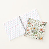 notitieboek met bloemenprint (Binnen)