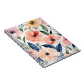 Notitieboek met bloementhema (Rechterzijde)